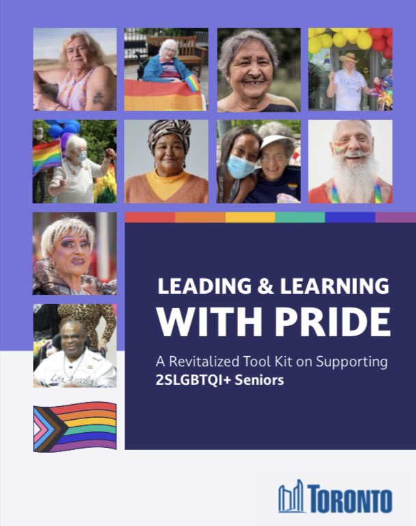 Cover page of the Learning & Leading with Pride Tool Kit