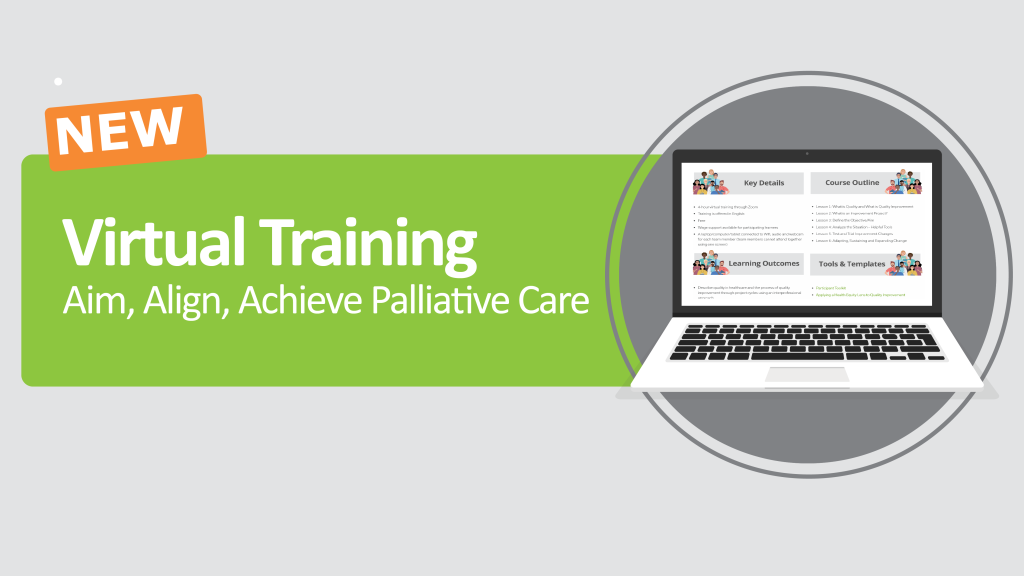 Aim, Align, Achieve Palliative Care Graphic